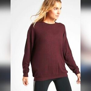 Athleta mindful pullover top